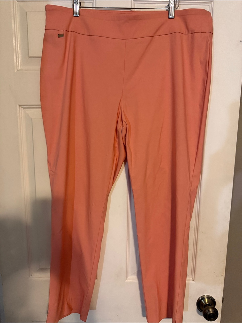 Counterparts Coral Pink Straight-Leg Pants